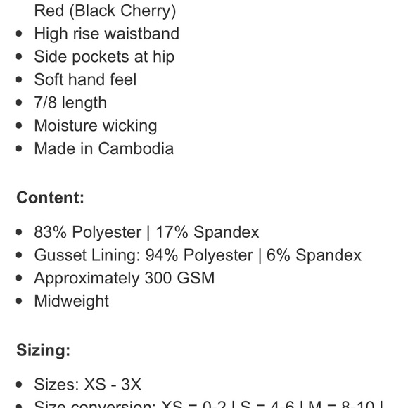 🆕 Danskin Brushed 7/8 Leggings, Agave Green - Picture 5 of 6